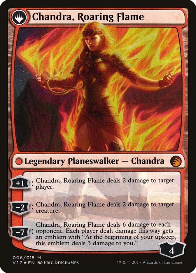 Chandra, Fire of Kaladesh // Chandra, Roaring Flame [From the Vault: Transform] | Black Swamp Games
