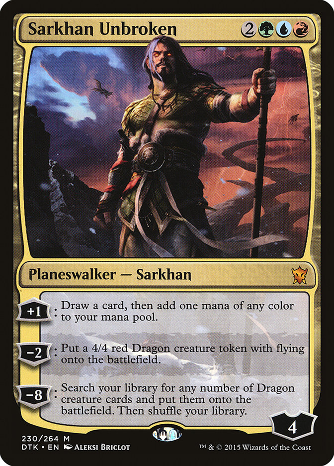Sarkhan Unbroken [Dragons of Tarkir] | Black Swamp Games