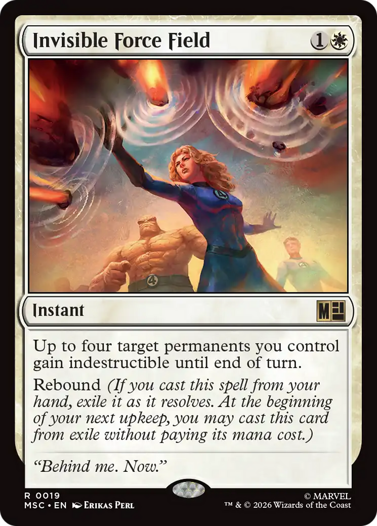Invisible Force Field [Marvel Super Heroes Commander] | Black Swamp Games