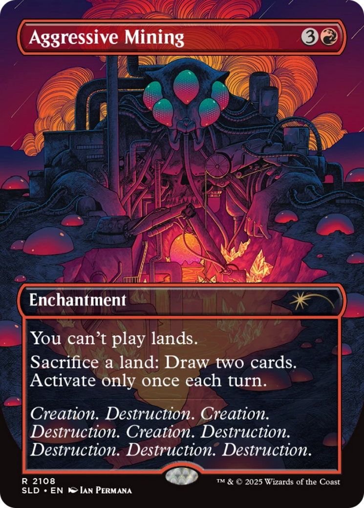 Aggressive Mining [Secret Lair Drop Series] | Black Swamp Games