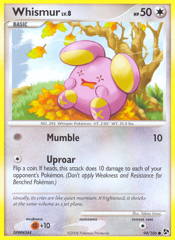 Whismur (94/106) [Diamond & Pearl: Great Encounters] | Black Swamp Games