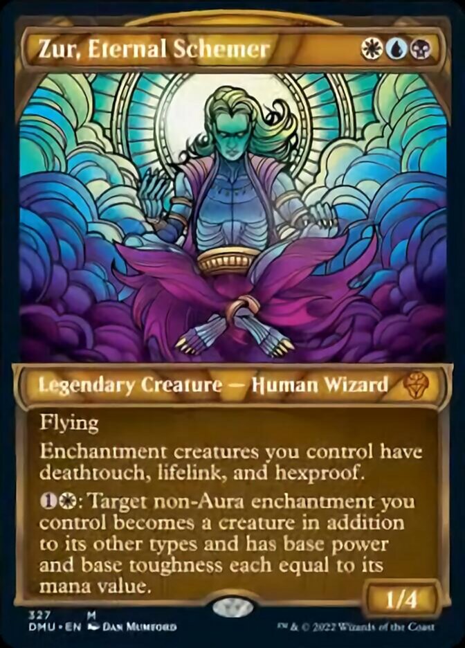 Zur, Eternal Schemer (Showcase) [Dominaria United] | Black Swamp Games
