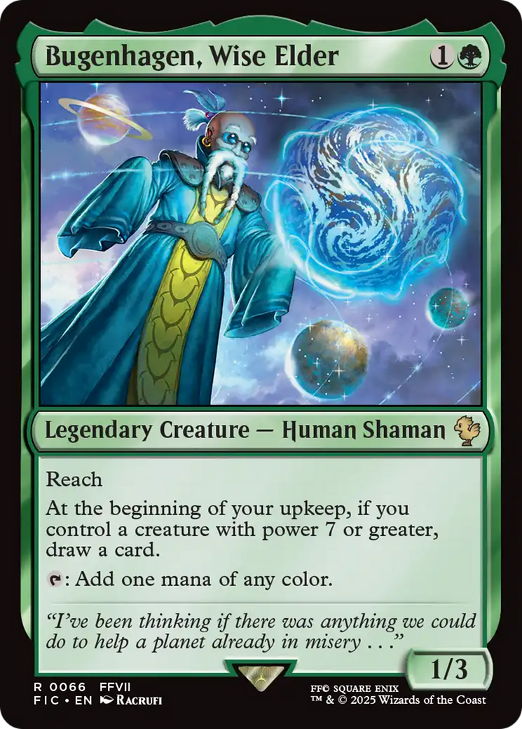 Bugenhagen, Wise Elder [FINAL FANTASY Commander] | Black Swamp Games