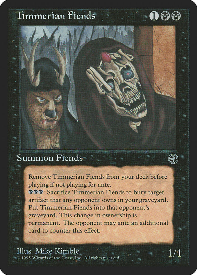 Timmerian Fiends [Homelands] | Black Swamp Games