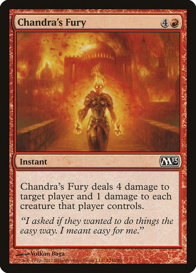 Chandra's Fury [Magic 2013] | Black Swamp Games