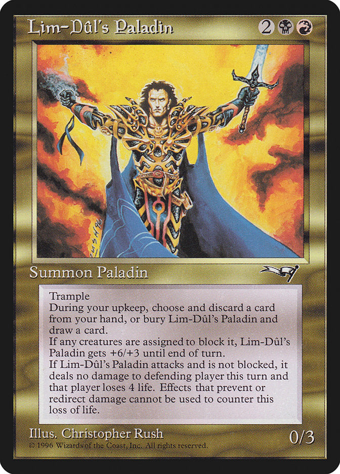 Lim-Dul's Paladin [Alliances] | Black Swamp Games