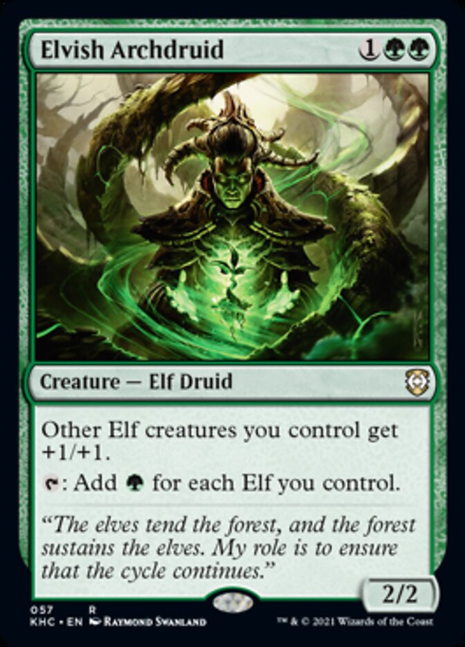 Elvish Archdruid [Kaldheim Commander] | Black Swamp Games