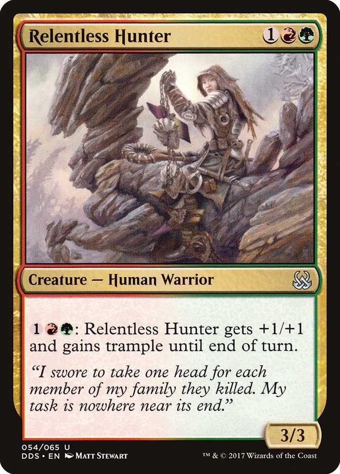 Relentless Hunter [Duel Decks: Mind vs. Might] | Black Swamp Games