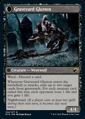 Graveyard Trespasser // Graveyard Glutton [Innistrad: Midnight Hunt] | Black Swamp Games