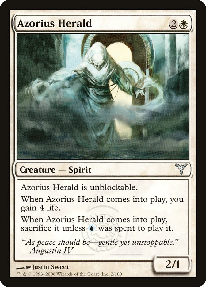 Azorius Herald [Dissension] | Black Swamp Games