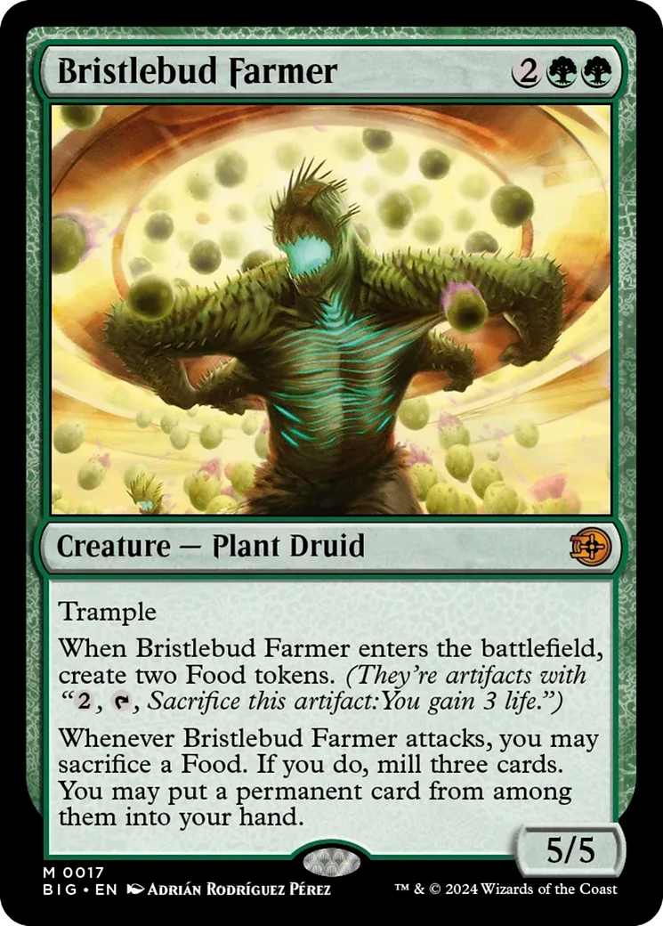 Bristlebud Farmer [Outlaws of Thunder Junction: The Big Score] | Black Swamp Games