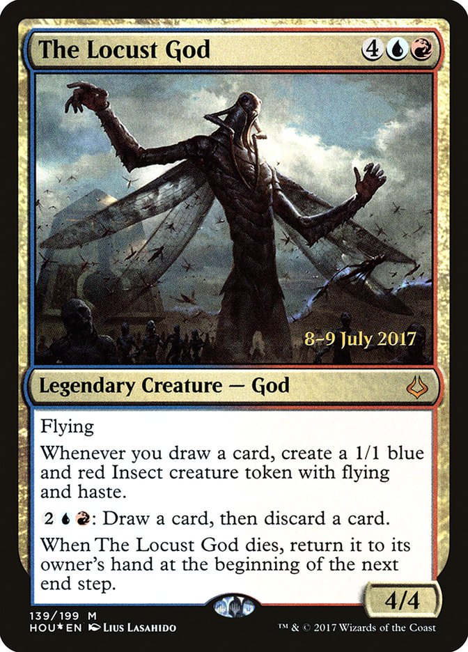 The Locust God [Hour of Devastation Prerelease Promos] | Black Swamp Games
