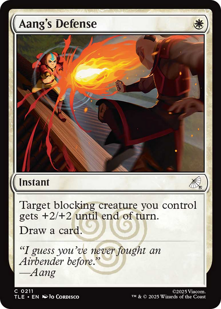 Aang's Defense [Avatar: The Last Airbender: Eternal-Legal] | Black Swamp Games