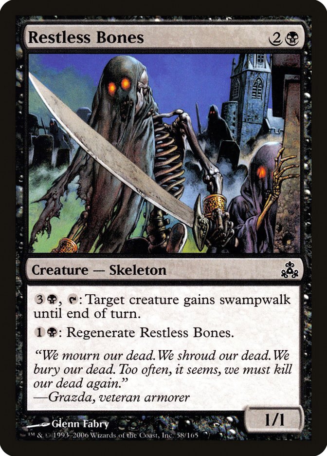 Restless Bones [Guildpact] | Black Swamp Games