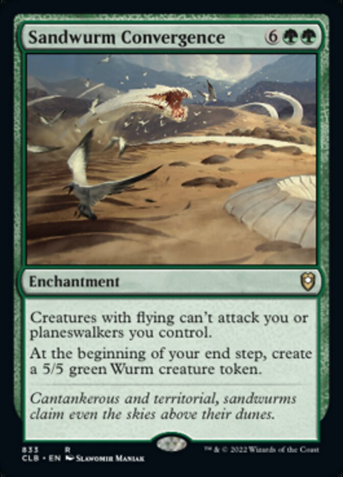 Sandwurm Convergence [Commander Legends: Battle for Baldur's Gate] | Black Swamp Games