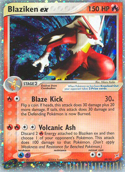 Blaziken ex (89/95) [EX: Team Magma vs Team Aqua] | Black Swamp Games