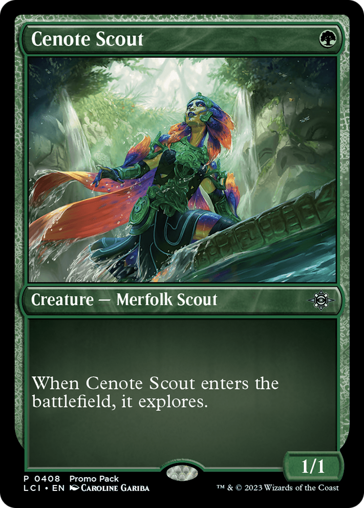 Cenote Scout [The Lost Caverns of Ixalan Promos] | Black Swamp Games