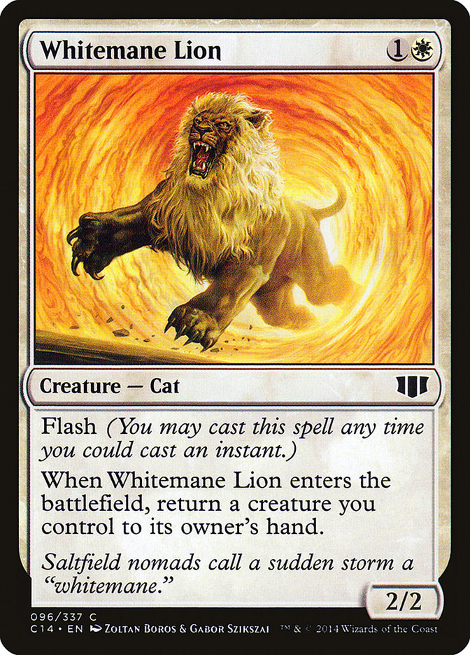 Whitemane Lion [Commander 2014] | Black Swamp Games