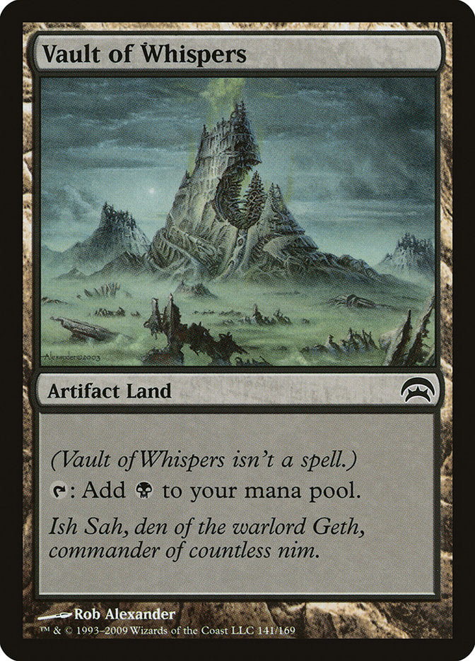 Vault of Whispers [Planechase] | Black Swamp Games