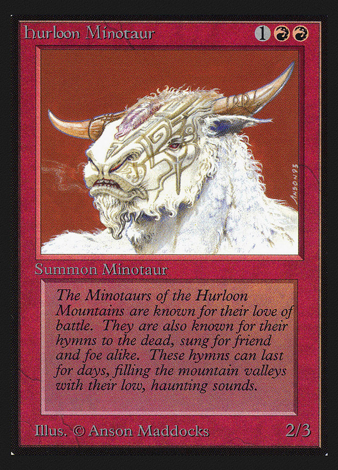 Hurloon Minotaur [International Collectors' Edition] | Black Swamp Games