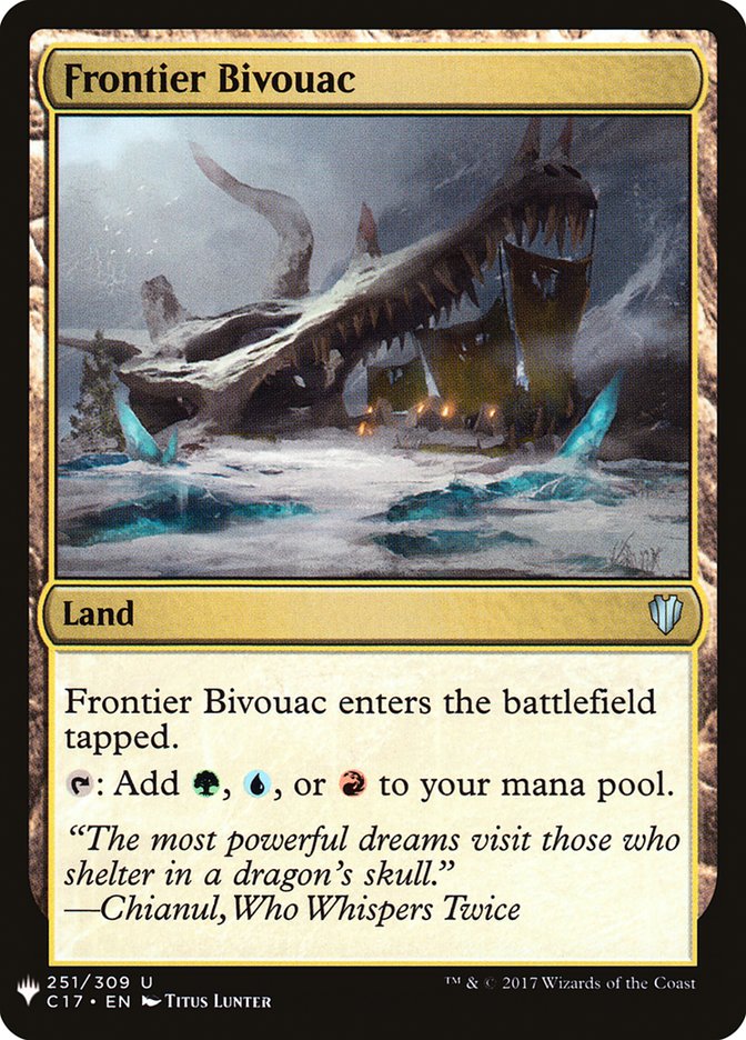 Frontier Bivouac [Mystery Booster] | Black Swamp Games