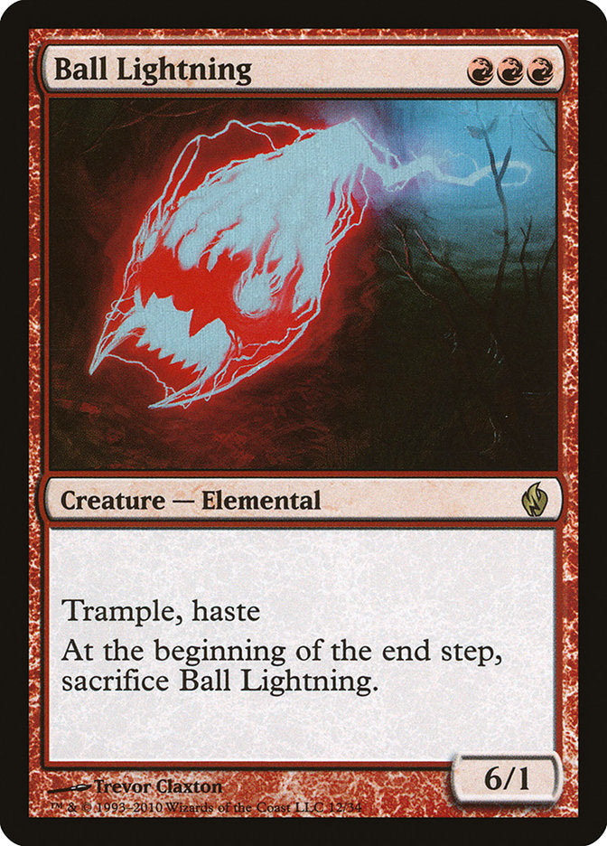 Ball Lightning [Premium Deck Series: Fire and Lightning] | Black Swamp Games