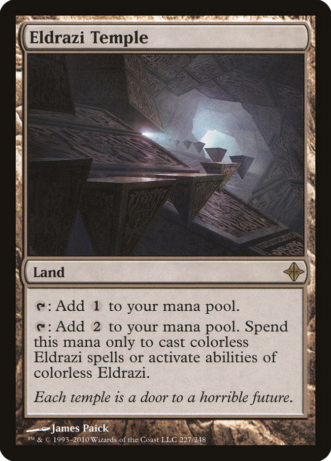 Eldrazi Temple [Rise of the Eldrazi] | Black Swamp Games