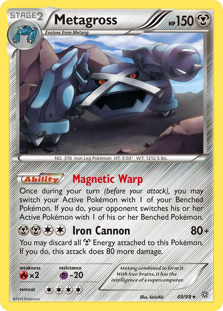 Metagross (49/98) [XY: Ancient Origins] | Black Swamp Games