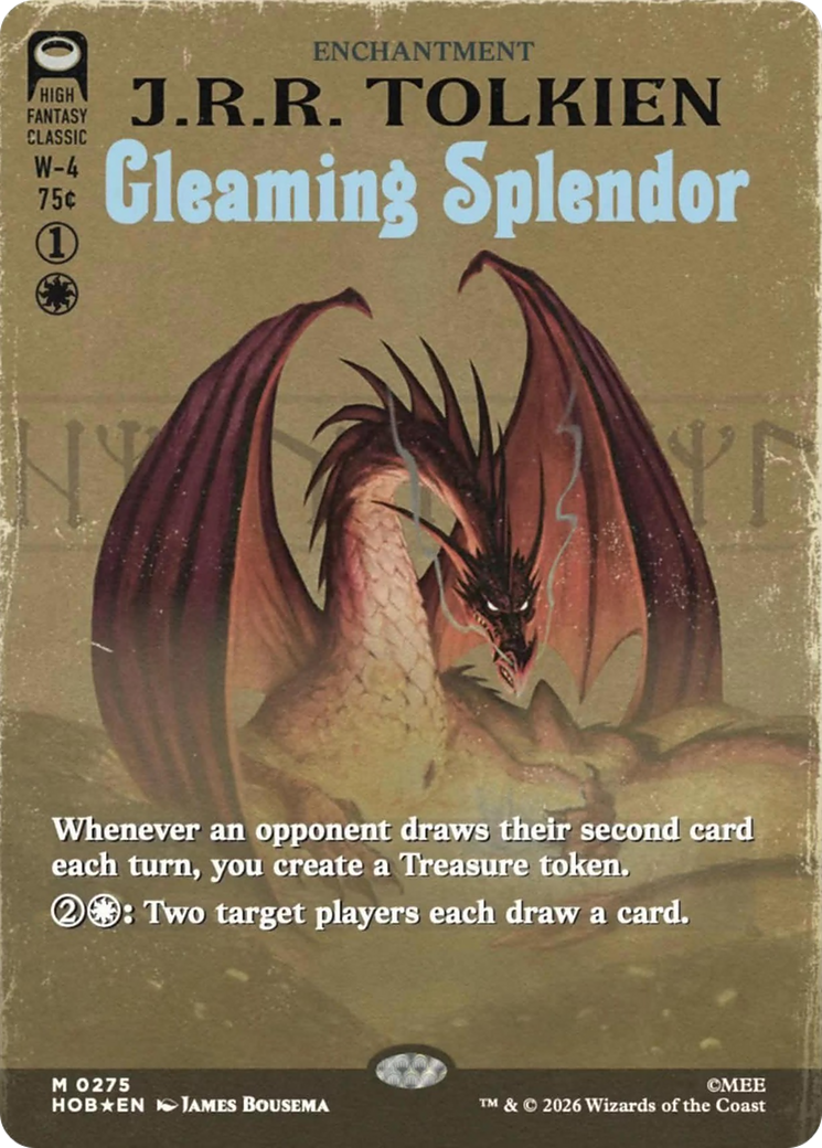 Gleaming Splendor (Borderless) [The Hobbit] | Black Swamp Games