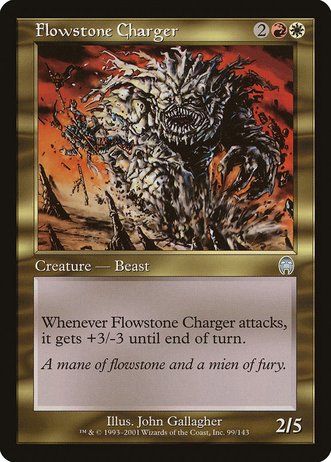 Flowstone Charger [Apocalypse] | Black Swamp Games