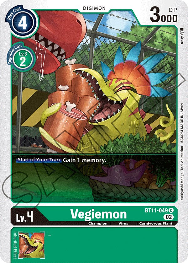 Vegiemon [BT11-049] [Dimensional Phase] | Black Swamp Games