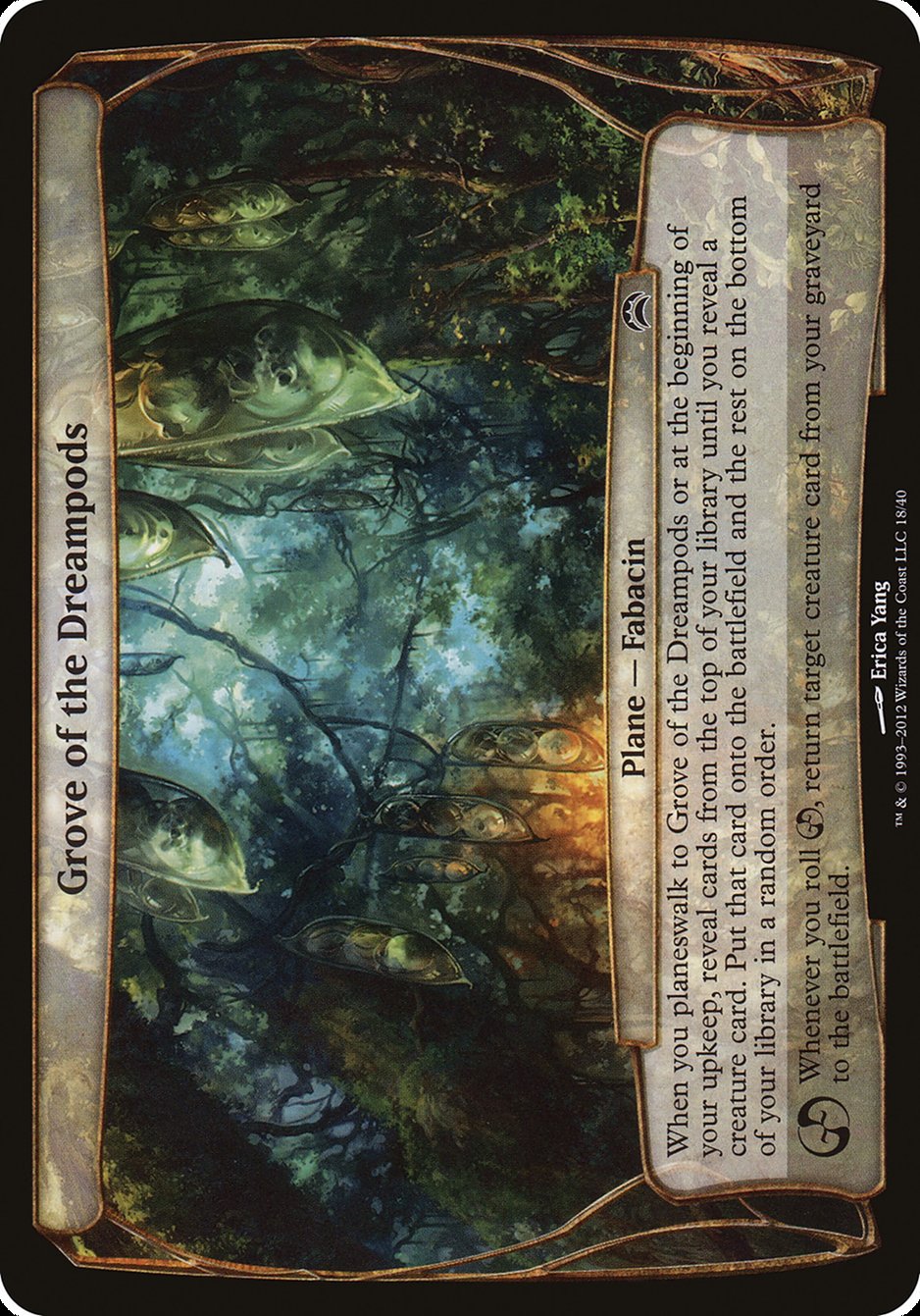 Grove of the Dreampods (Planes) [Planechase 2012 Planes] | Black Swamp Games