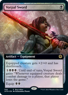 Vorpal Sword (Buy-A-Box) [Dungeons & Dragons: Adventures in the Forgotten Realms] | Black Swamp Games