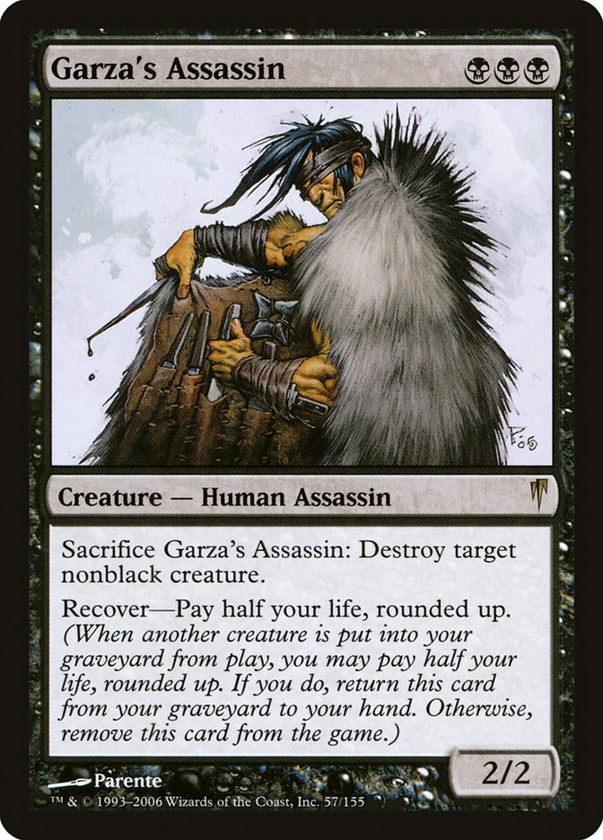Garza's Assassin [Coldsnap] | Black Swamp Games