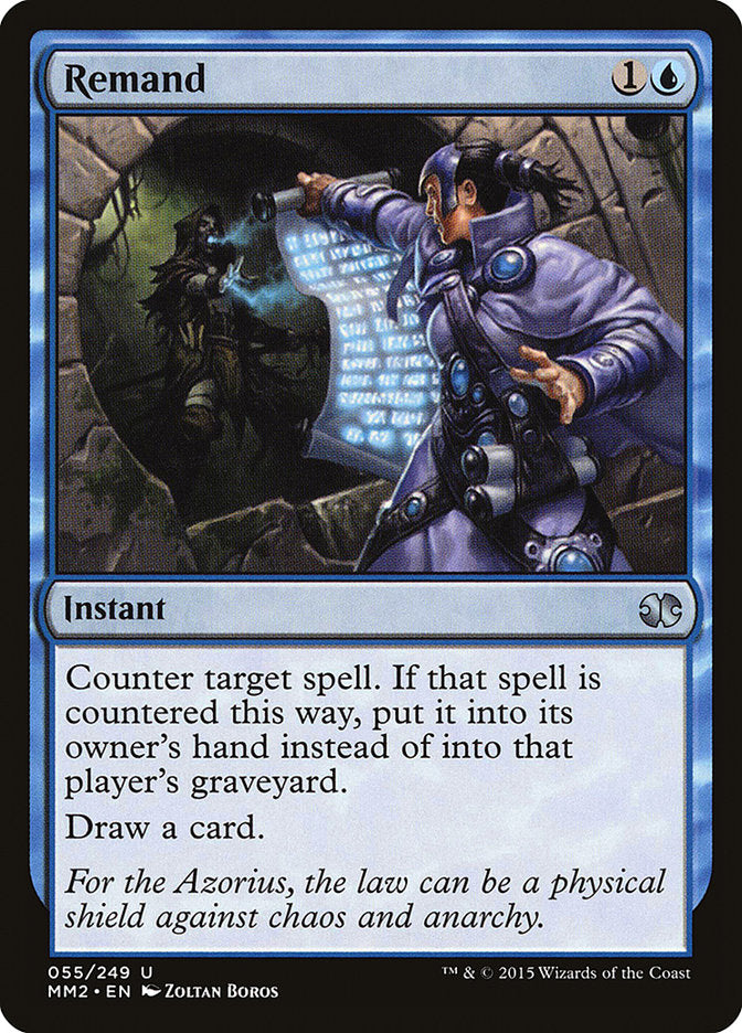 Remand [Modern Masters 2015] | Black Swamp Games