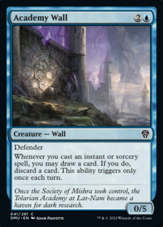 Academy Wall [Dominaria United] | Black Swamp Games