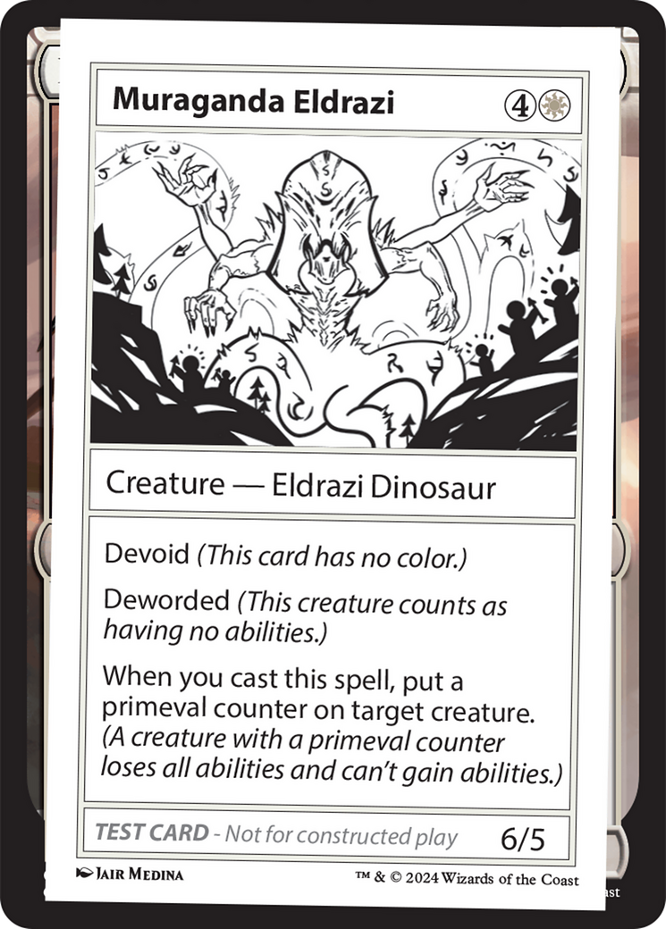 Muraganda Eldrazi [Mystery Booster 2 Playtest Cards] | Black Swamp Games