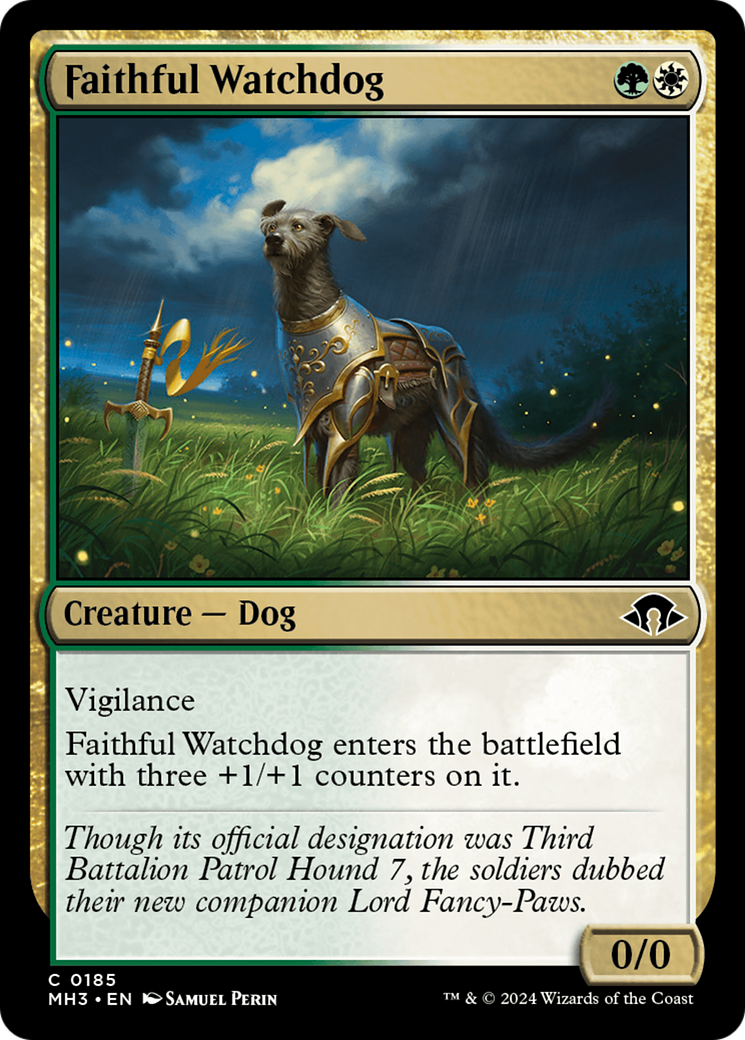 Faithful Watchdog [Modern Horizons 3] | Black Swamp Games