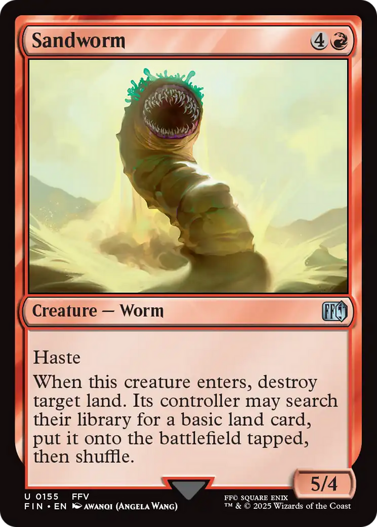 Sandworm [FINAL FANTASY] | Black Swamp Games