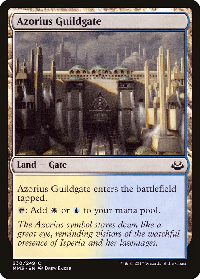 Azorius Guildgate [Modern Masters 2017] | Black Swamp Games