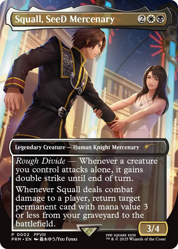 Squall, SeeD Mercenary [Standard Showdown Promos] | Black Swamp Games