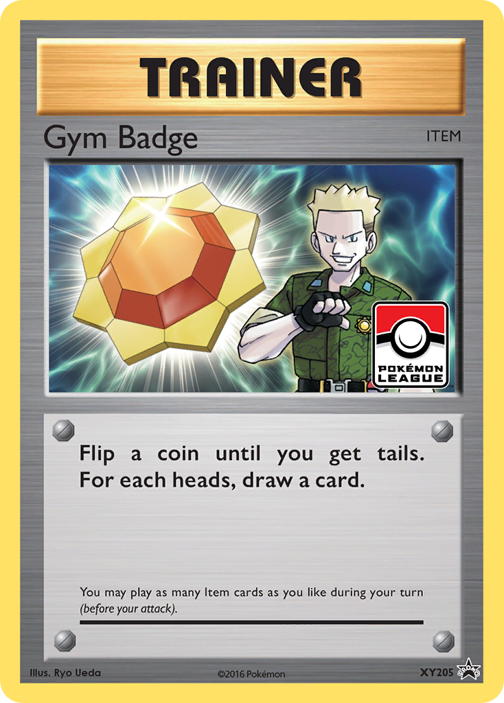 Gym Badge (XY205) (Lt. Surge) [XY: Black Star Promos] | Black Swamp Games