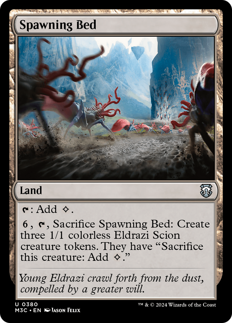 Spawning Bed (Ripple Foil) [Modern Horizons 3 Commander] | Black Swamp Games