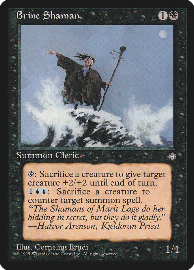 Brine Shaman [Ice Age] | Black Swamp Games