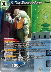 Dr. Gero, Abominable Creator (BT17-034) [Ultimate Squad] | Black Swamp Games