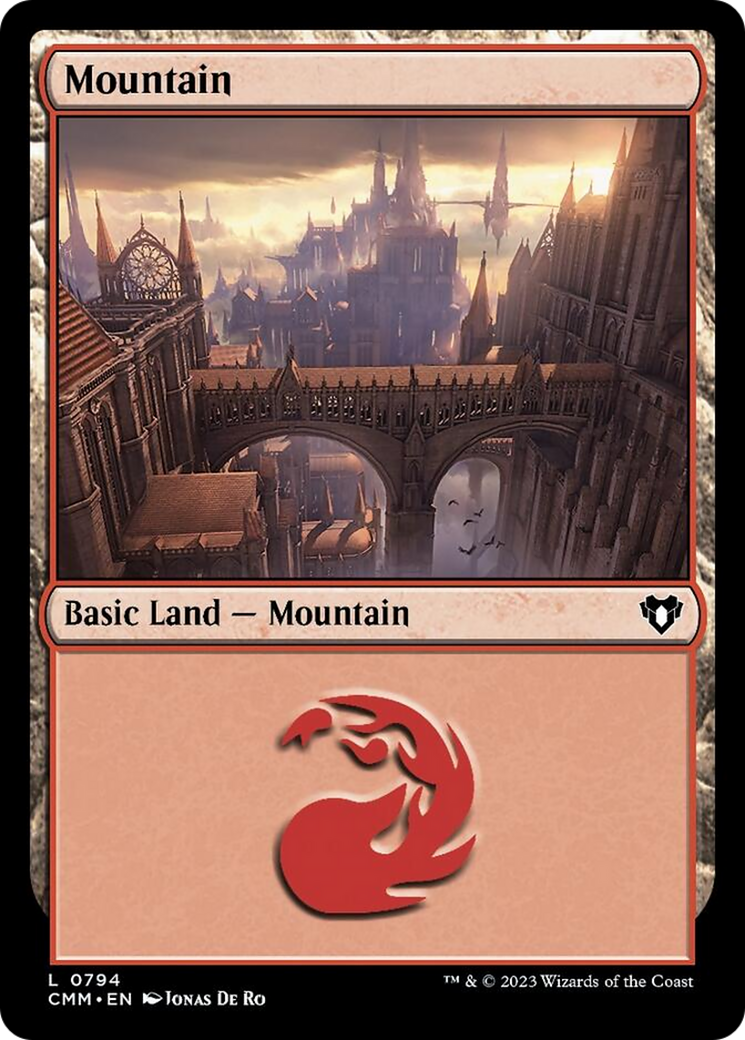 Mountain (794) [Commander Masters] | Black Swamp Games