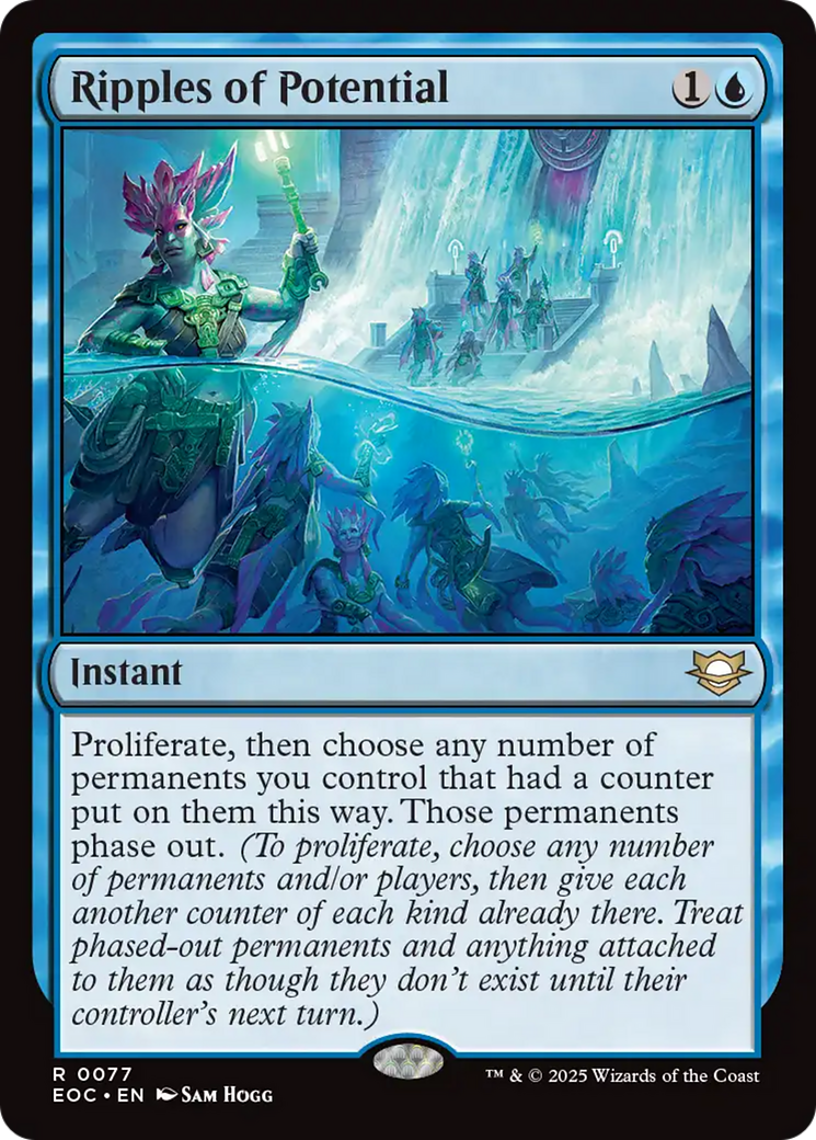 Ripples of Potential [Edge of Eternities Commander] | Black Swamp Games