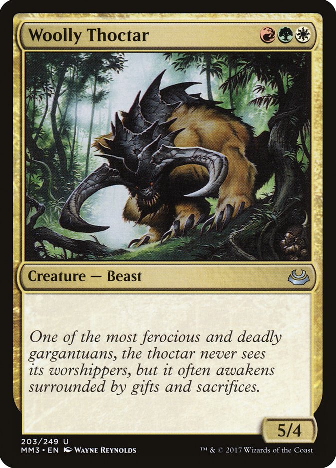 Woolly Thoctar [Modern Masters 2017] | Black Swamp Games