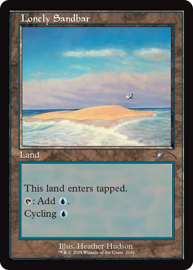 Lonely Sandbar (Retro Frame) [Secret Lair Drop Series] | Black Swamp Games