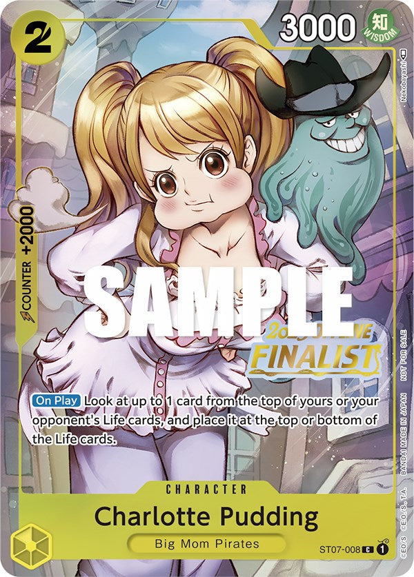 Charlotte Pudding (Offline Regional 2023) [Finalist] [One Piece Promotion Cards] | Black Swamp Games